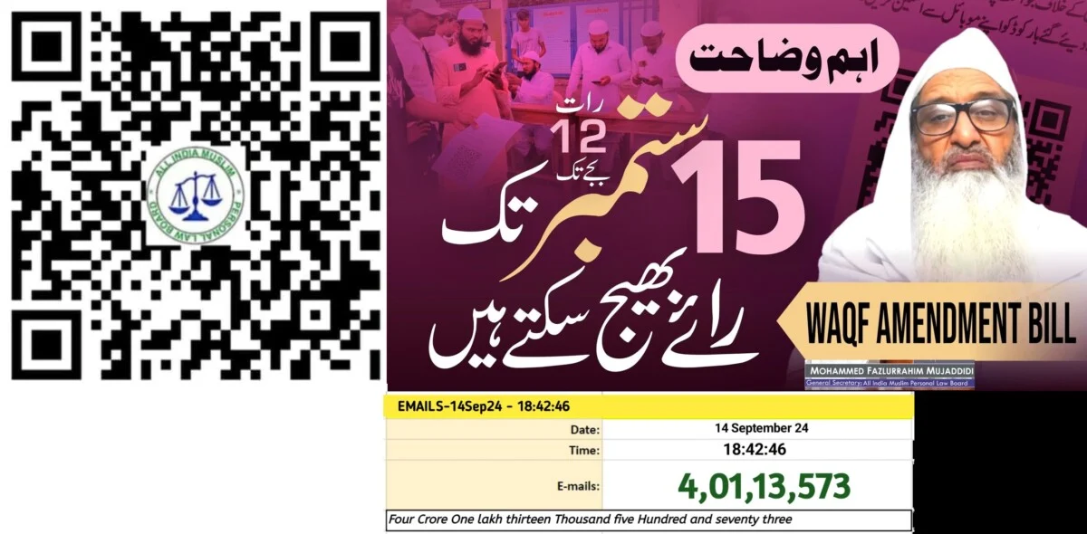 AIMPLB's Massive Push: Nearly 6 Crore Emails Sent Against Waqf ...
